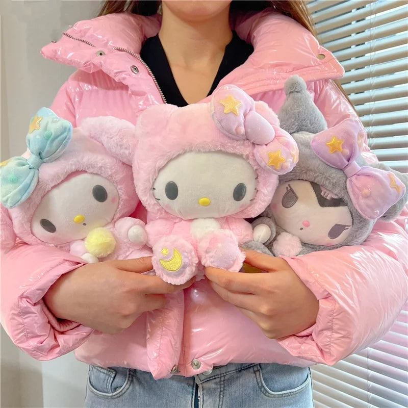 20cm Sanrio Plush Toys – Kuromi, Hello Kitty, My Melody, Cinnamoroll & Pochacco Stuffed Animals
