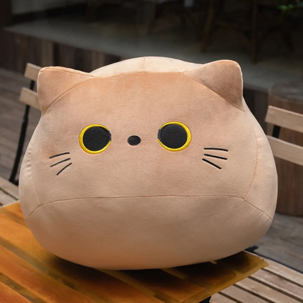 10/30cm Black Cat Plush Toy – Cute Small Pendant & Cuddly Pillow Cushion Gift for Girls