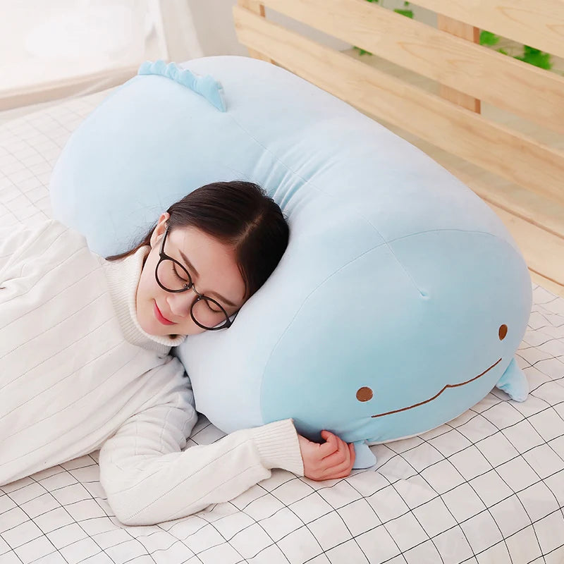 20/28cm Cartoon Animal Plush Pillows – Cute Cat, Rabbit, Dog, Penguin, Pig & Frog Stuffed Toys