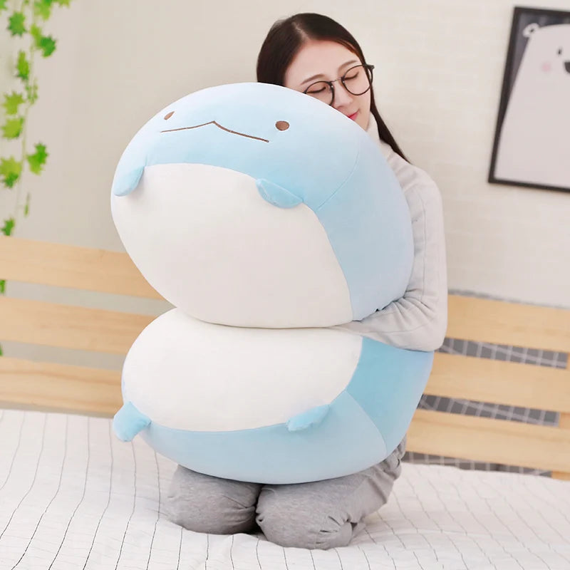 20/28cm Cartoon Animal Plush Pillows – Cute Cat, Rabbit, Dog, Penguin, Pig & Frog Stuffed Toys