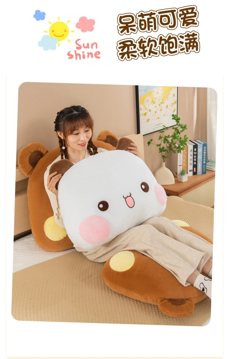 35/60/80cm Bubu Dudu Panda & Mitao Cat Plush Toys – Kawaii Plush Dolls & Pillow Gifts