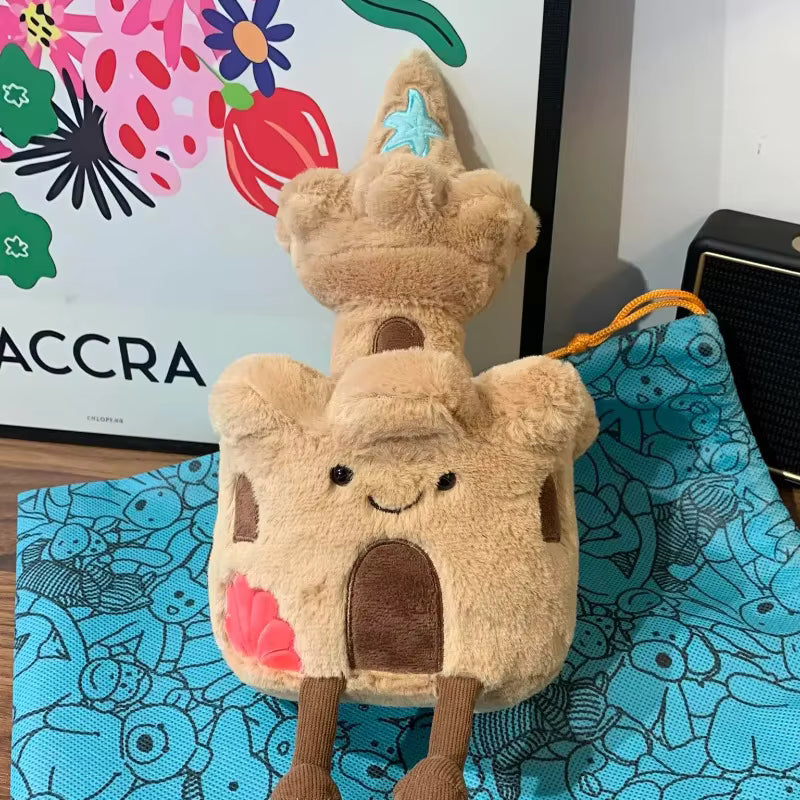 30cm Jellycat Castle Plush Doll – Cute Stuffed Toy & Home Décor | Valentine’s & Birthday Gift