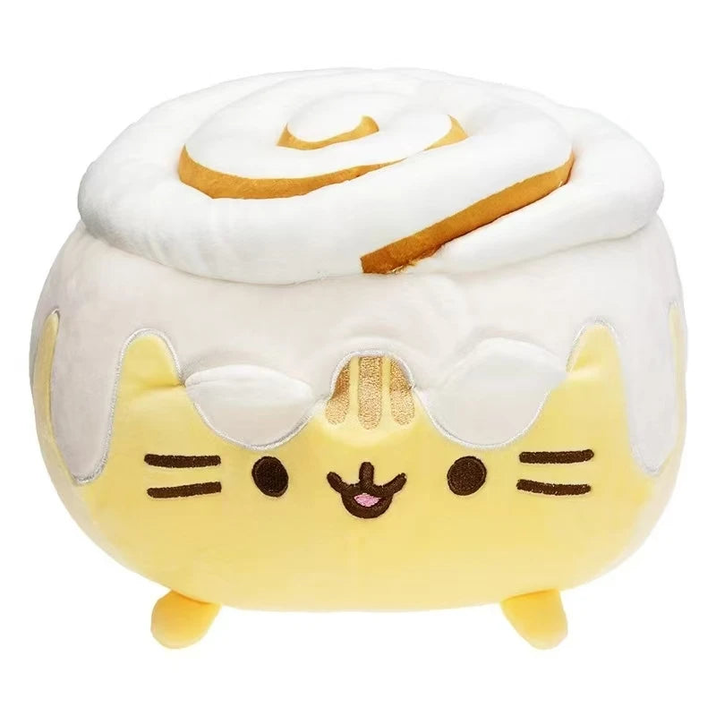 15cm Cute Cat Plush Doll – Soft Stuffed Kitten Toy Pillow, White & Gray Plushie for Kids, Girls & Pet Lovers