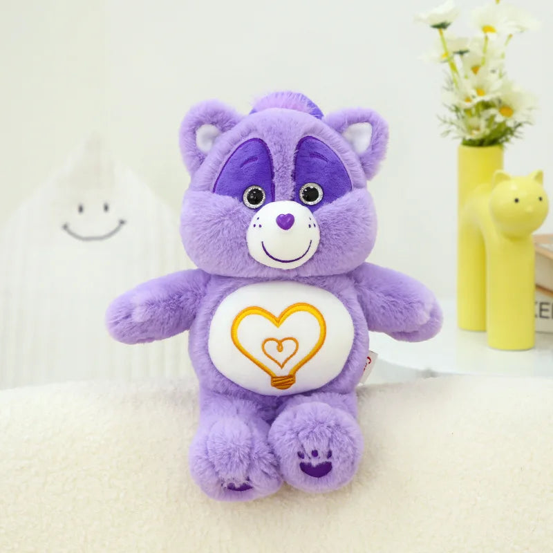 33cm Forest Plush Toys – Cute Cartoon Lion & Sheep Stuffed Dolls – Soft Sleeping Plush Pillow & Home Decoration