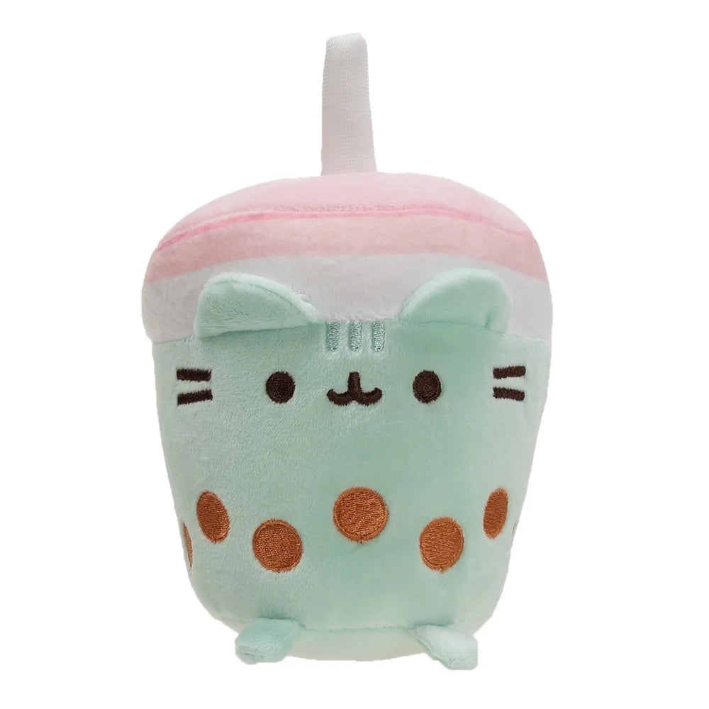 15cm Cute Cat Plush Doll – Soft Stuffed Kitten Toy Pillow, White & Gray Plushie for Kids, Girls & Pet Lovers