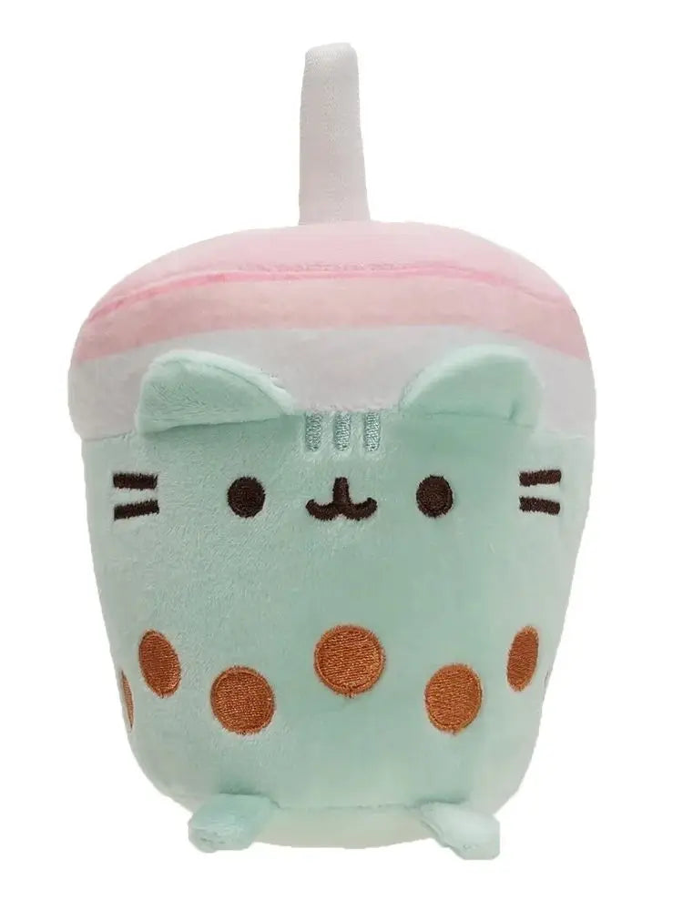 15cm Cute Cat Plush Doll – Soft Stuffed Kitten Toy Pillow, White & Gray Plushie for Kids, Girls & Pet Lovers