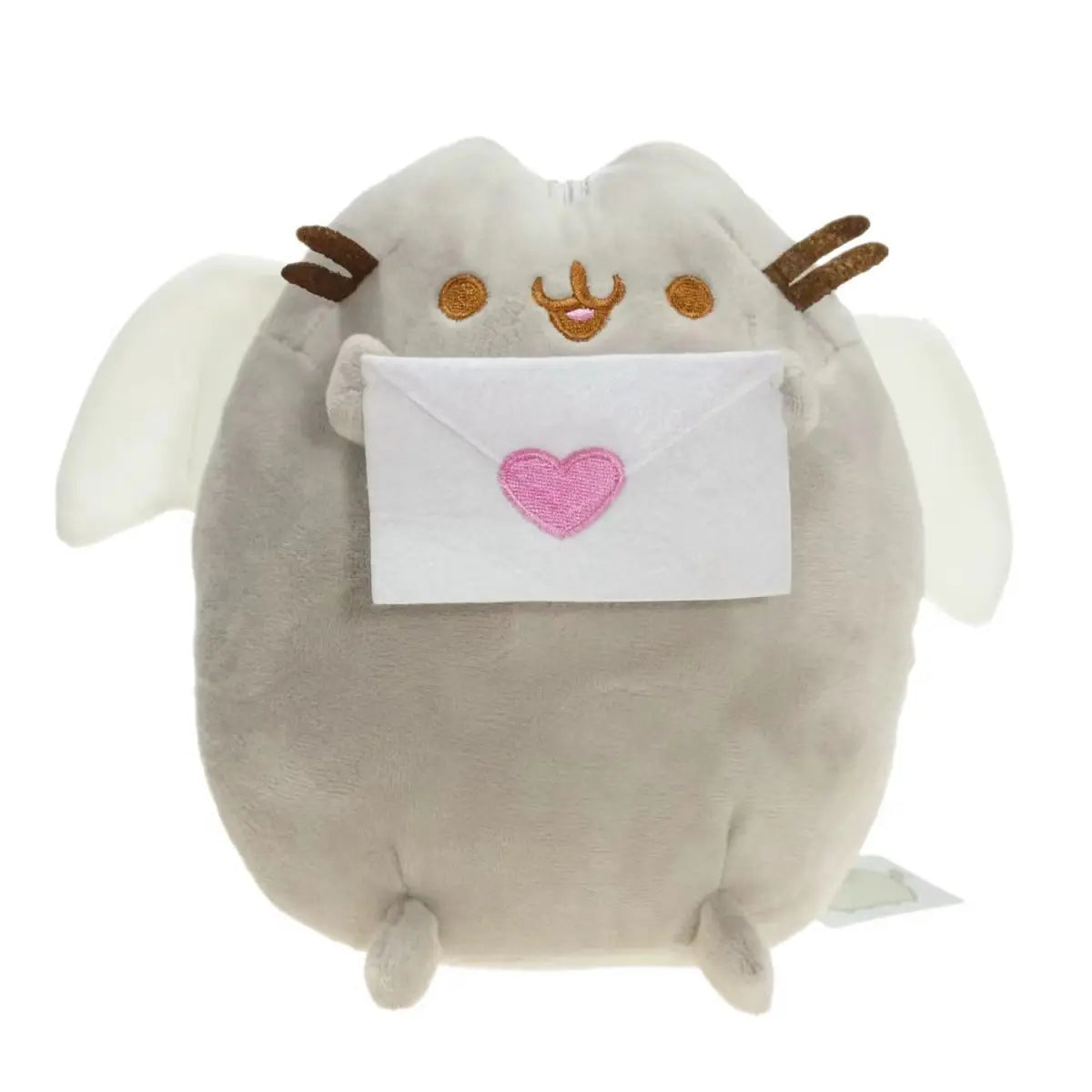 15cm Cute Cat Plush Doll – Soft Stuffed Kitten Toy Pillow, White & Gray Plushie for Kids, Girls & Pet Lovers