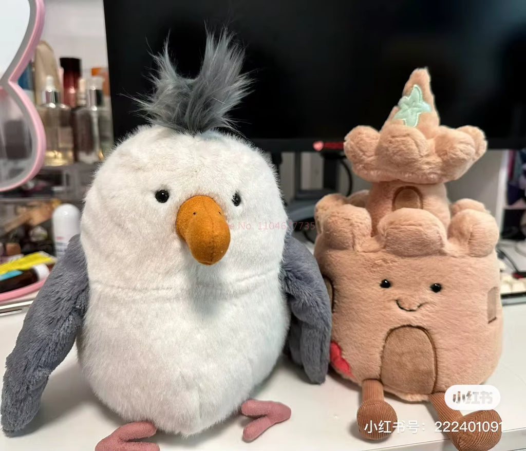 30cm Jellycat Castle Plush Doll – Cute Stuffed Toy & Home Décor | Valentine’s & Birthday Gift