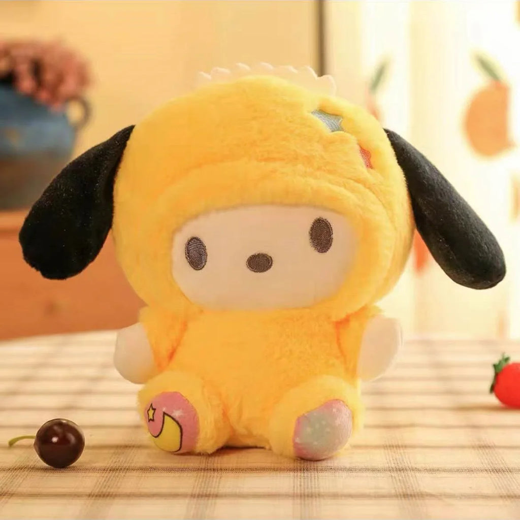 25cm Sanrio Plush Toys – Kuromi, My Melody & Cinnamoroll Soft Stuffed Dolls Pillow Gift