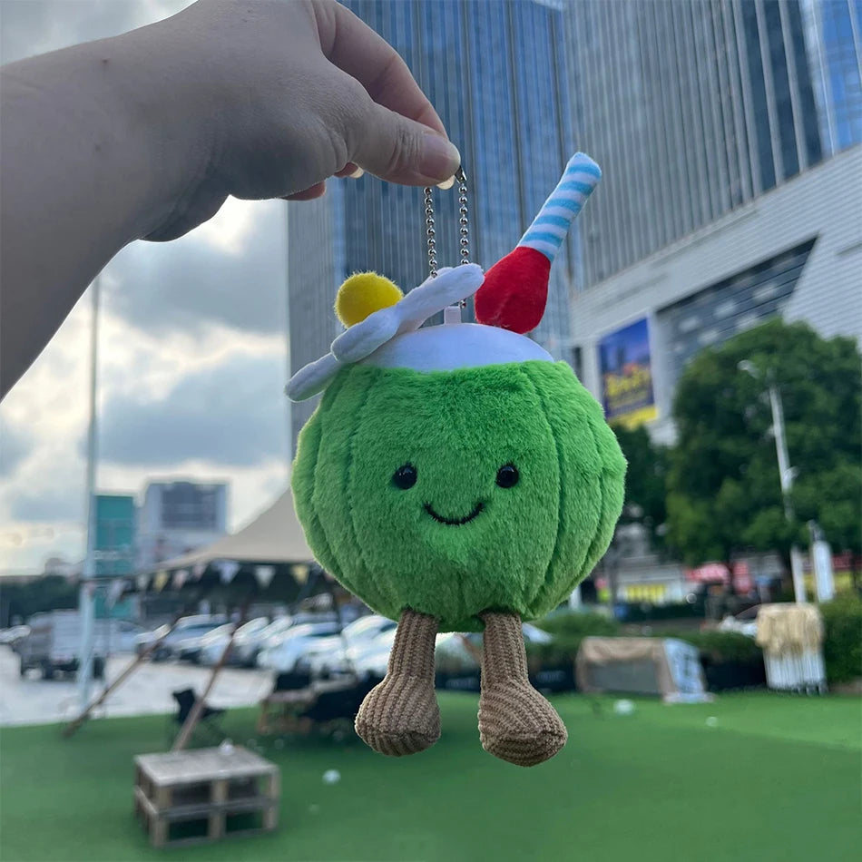 2025 Jellycat Fruit Plush Doll – Cute Peach, Pear & Cherry Plush Toys | Home Décor, Pet Toy & Birthday Gift