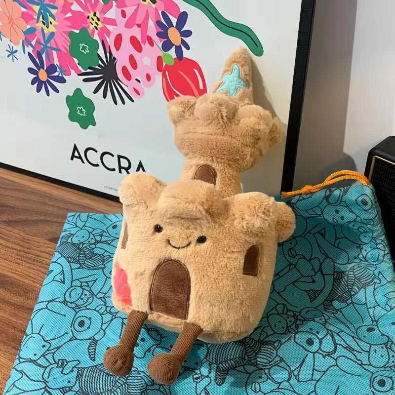 30cm Jellycat Castle Plush Doll – Cute Stuffed Toy & Home Décor | Valentine’s & Birthday Gift