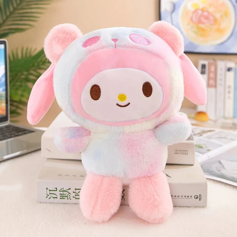 25cm Sanrio Plush Toys – Kuromi, My Melody & Cinnamoroll Soft Stuffed Dolls Pillow Gift