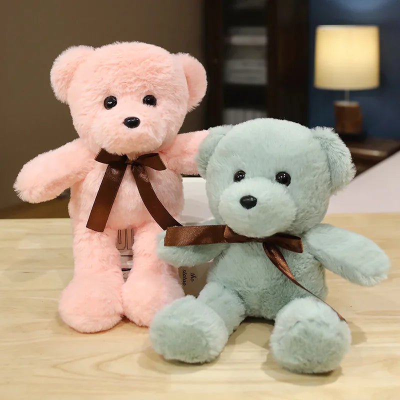 30cm Teddy Bear Plush Toy – 16 Styles Soft Stuffed Animal Doll Gift for Kids, Boys & Girls