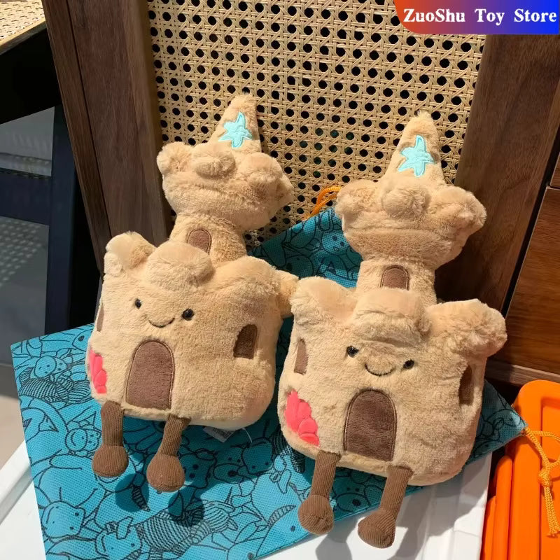 30cm Jellycat Castle Plush Doll – Cute Stuffed Toy & Home Décor | Valentine’s & Birthday Gift