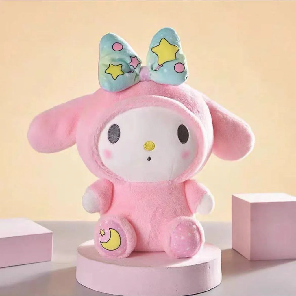 25cm Sanrio Plush Toys – Kuromi, My Melody & Cinnamoroll Soft Stuffed Dolls Pillow Gift