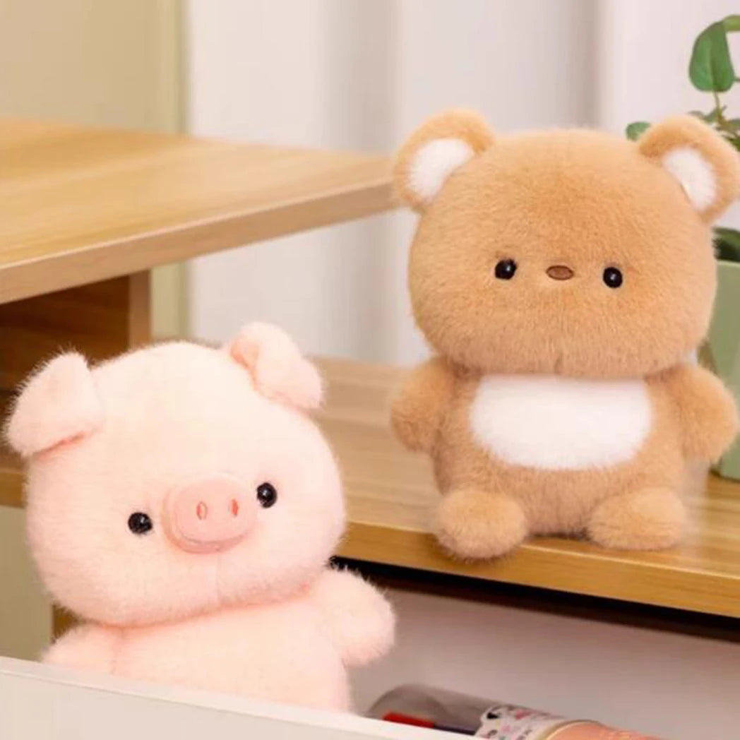 15cm Cute Animal Plush Toy – Soft Mini Doll Ornament & Sleeping Companion – Birthday & Christmas Gift