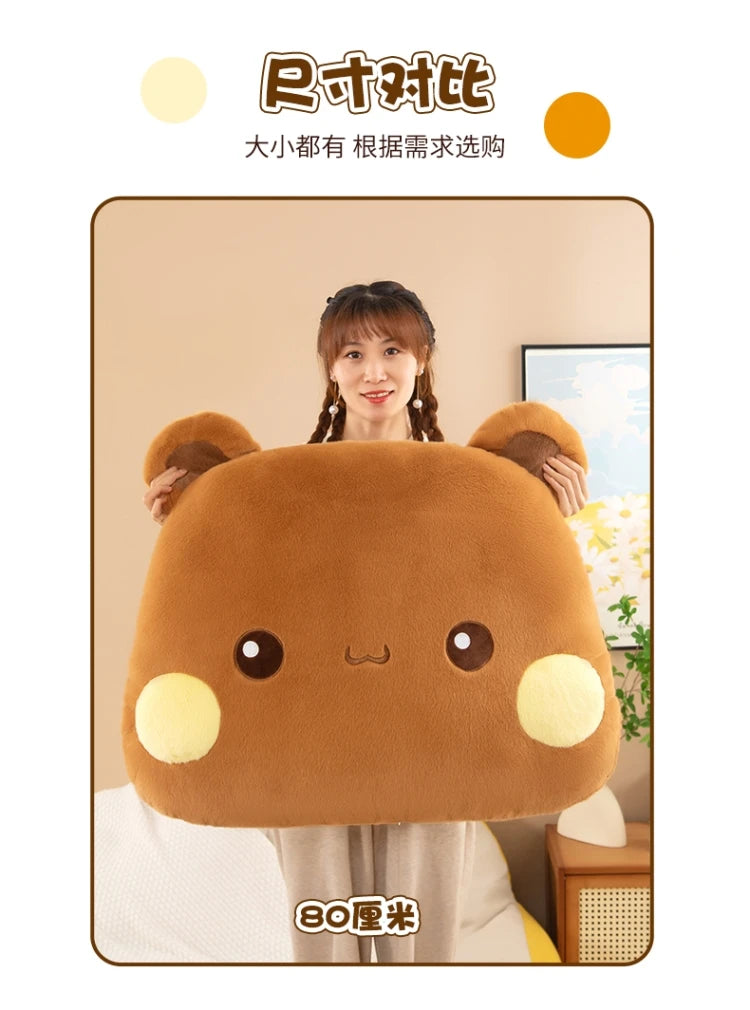 35/60/80cm Bubu Dudu Panda & Mitao Cat Plush Toys – Kawaii Plush Dolls & Pillow Gifts