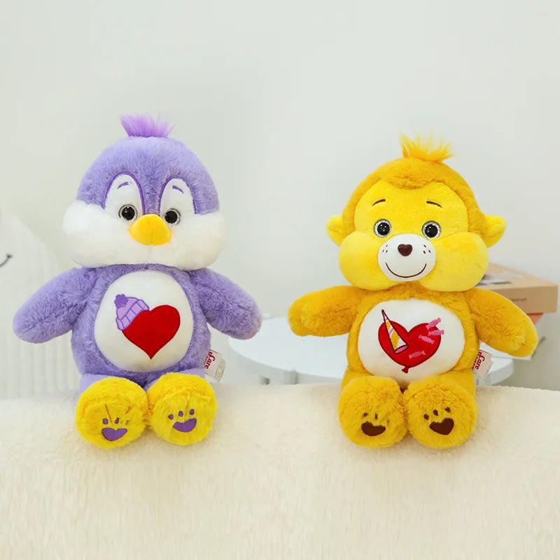 33cm Forest Plush Toys – Cute Cartoon Lion & Sheep Stuffed Dolls – Soft Sleeping Plush Pillow & Home Decoration
