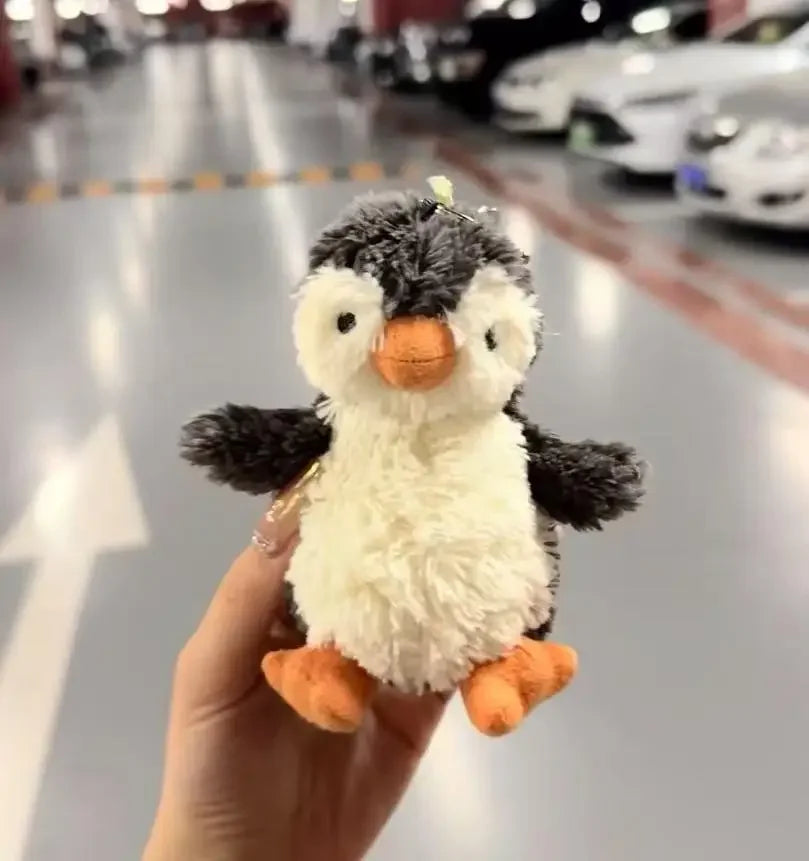 Jellycat Cotton Candy Keychain – Cute Rabbit, Dragon & Football Plush Charm | Pet Toy & Gift