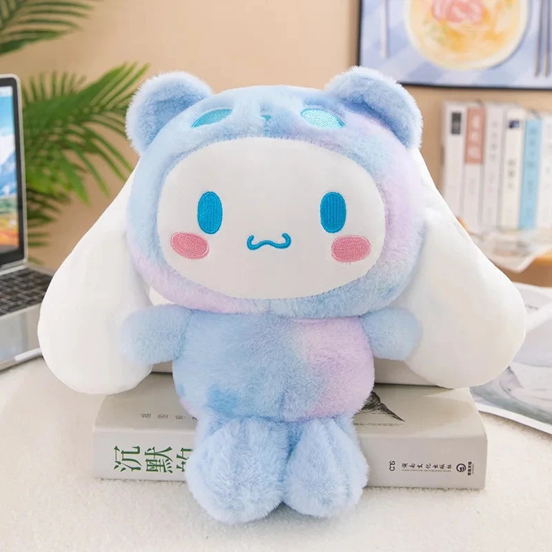 25cm Sanrio Plush Toys – Kuromi, My Melody & Cinnamoroll Soft Stuffed Dolls Pillow Gift
