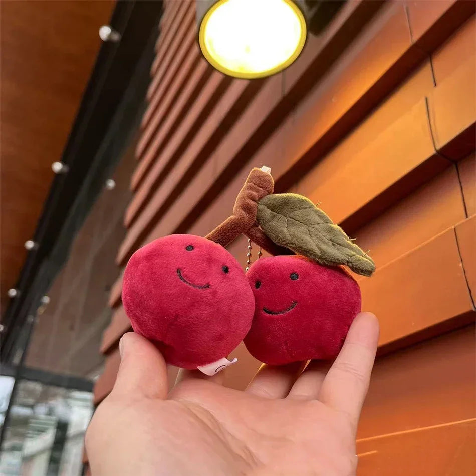 2025 Jellycat Fruit Plush Doll – Cute Peach, Pear & Cherry Plush Toys | Home Décor, Pet Toy & Birthday Gift