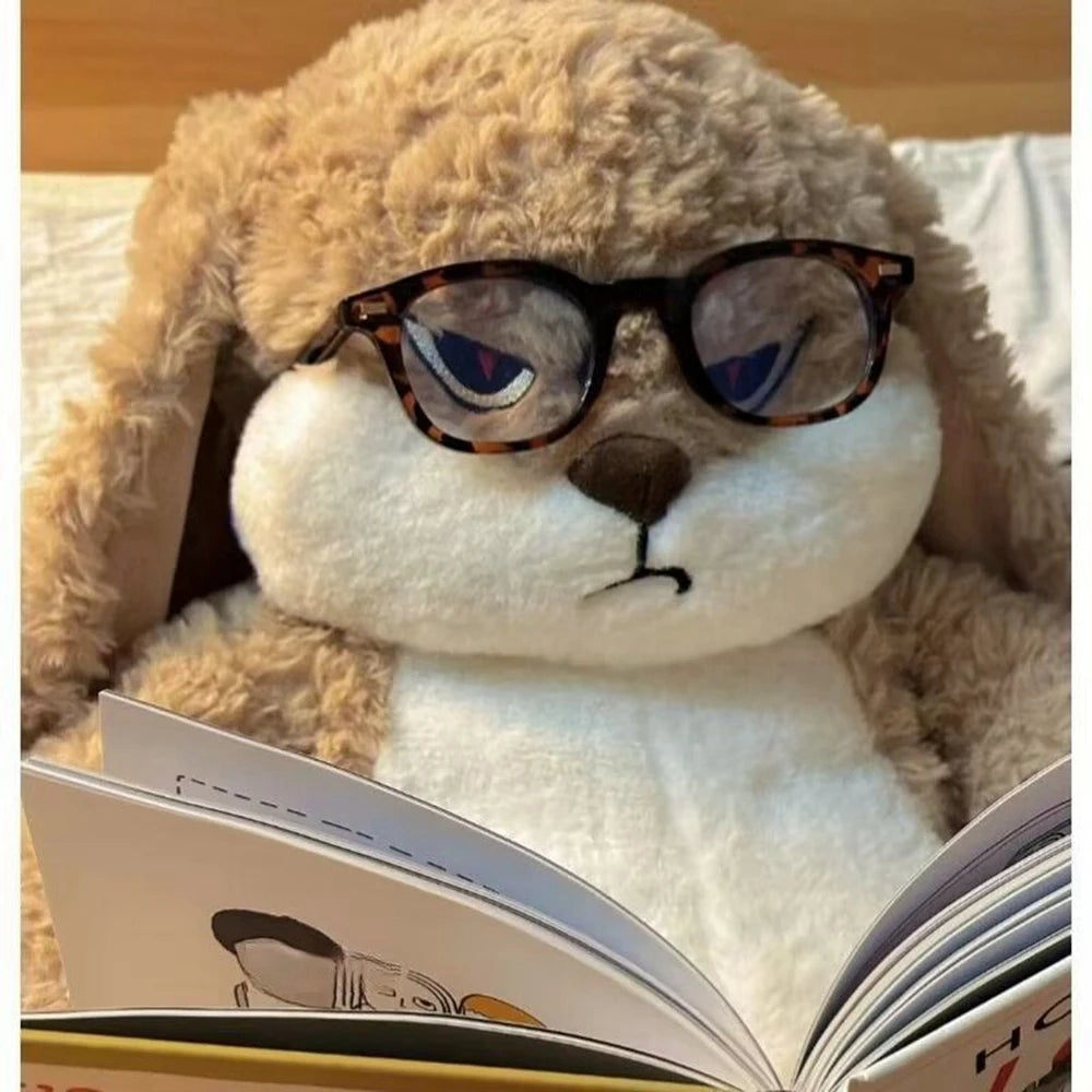 35cm Cute Long Ears Bunny Plush Toy – Soft Rabbit Pillow Doll Gift for Kids