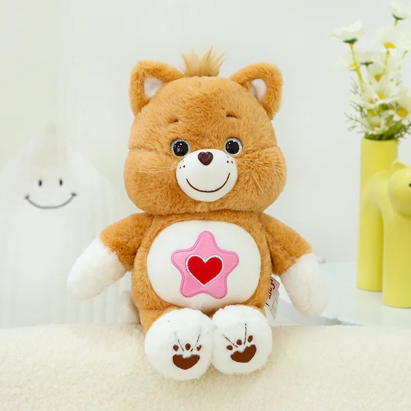 33cm Forest Plush Toys – Cute Cartoon Lion & Sheep Stuffed Dolls – Soft Sleeping Plush Pillow & Home Decoration