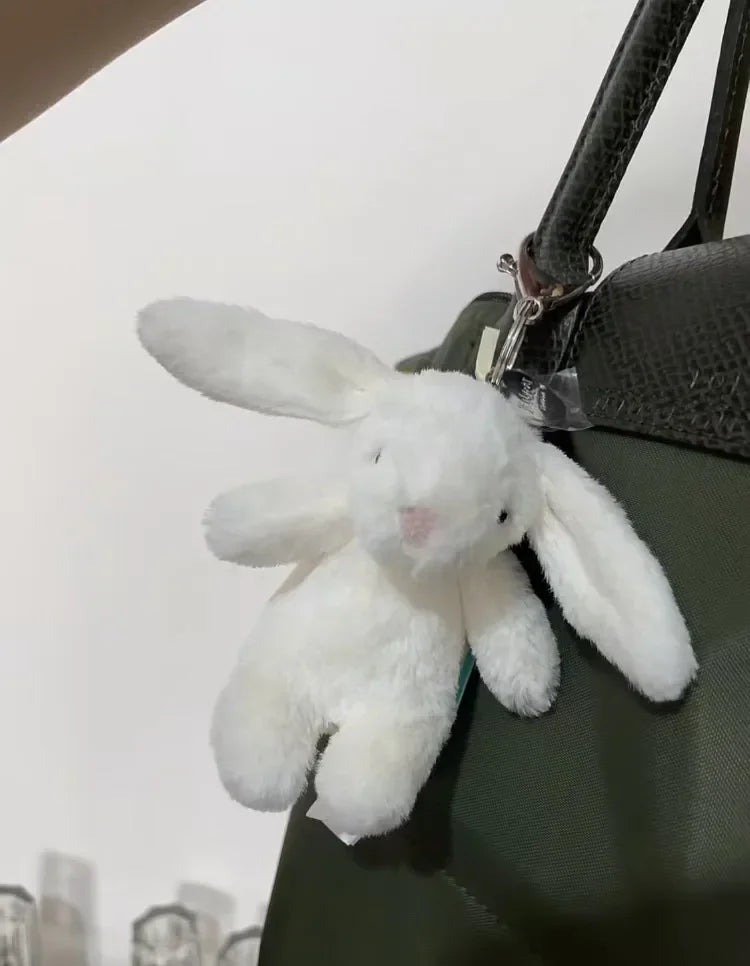 Jellycat Cotton Candy Keychain – Cute Rabbit, Dragon & Football Plush Charm | Pet Toy & Gift