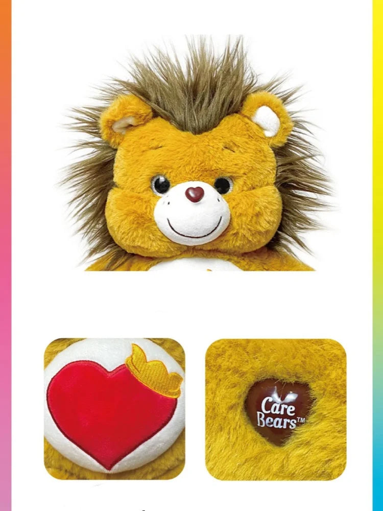 33cm Forest Plush Toys – Cute Cartoon Lion & Sheep Stuffed Dolls – Soft Sleeping Plush Pillow & Home Decoration