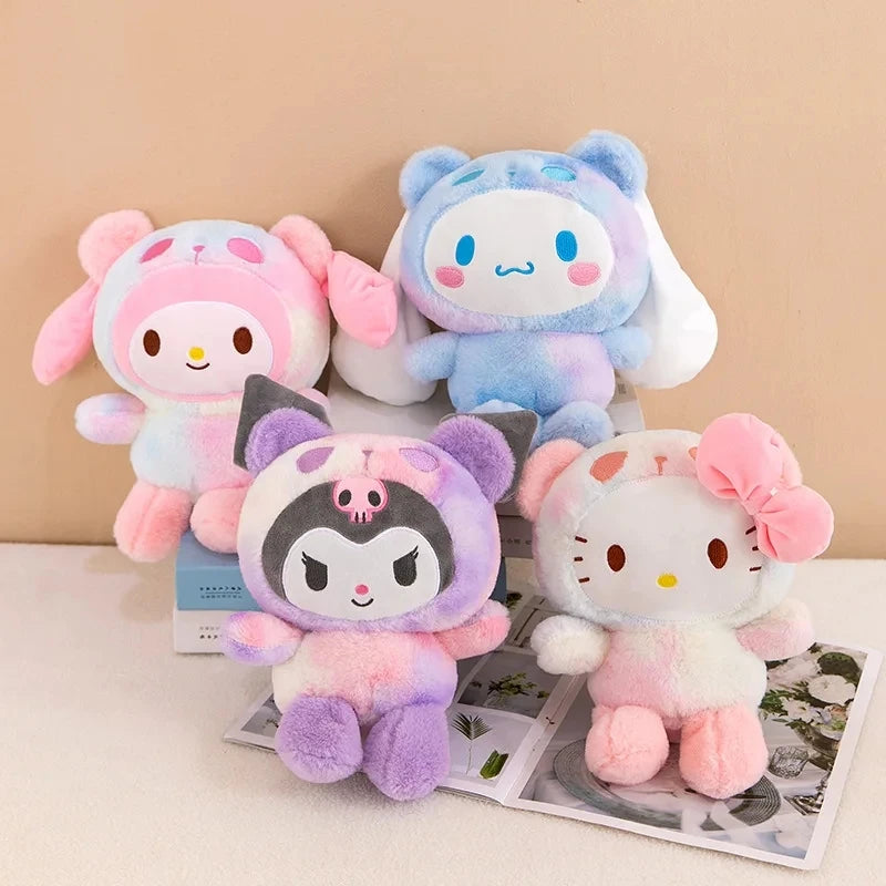 25cm Sanrio Plush Toys – Kuromi, My Melody & Cinnamoroll Soft Stuffed Dolls Pillow Gift