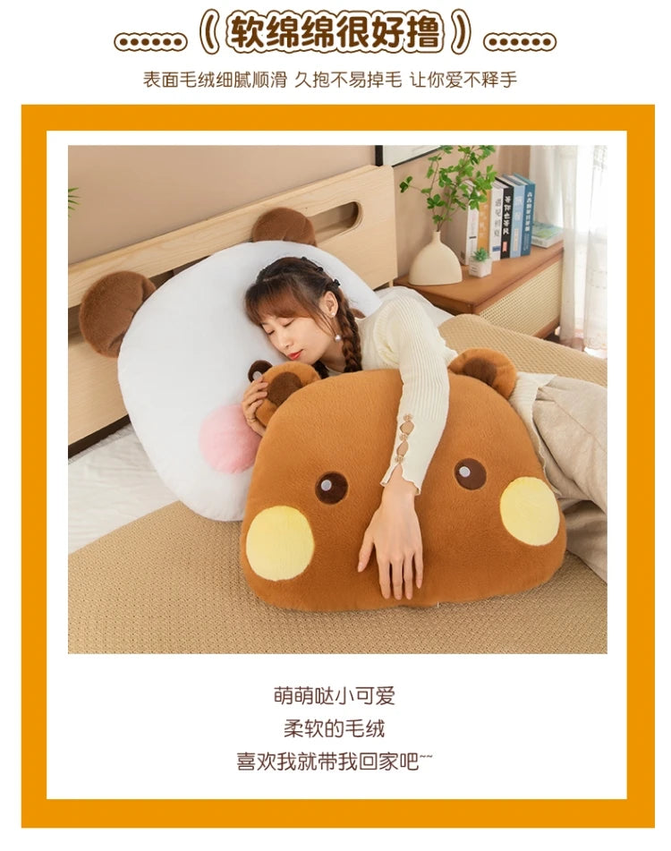 35/60/80cm Bubu Dudu Panda & Mitao Cat Plush Toys – Kawaii Plush Dolls & Pillow Gifts