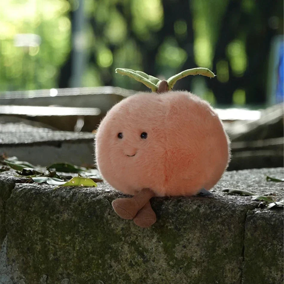 2025 Jellycat Fruit Plush Doll – Cute Peach, Pear & Cherry Plush Toys | Home Décor, Pet Toy & Birthday Gift
