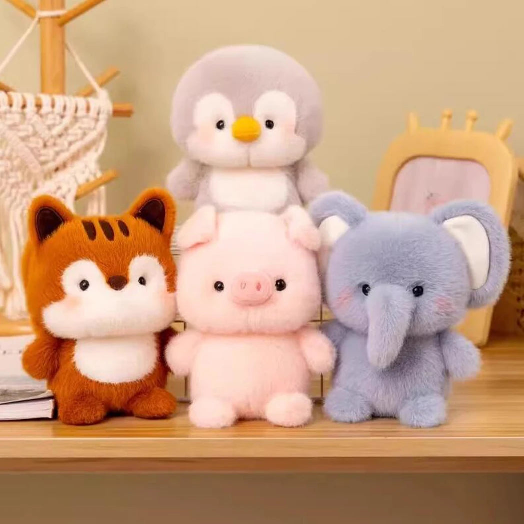 15cm Cute Animal Plush Toy – Soft Mini Doll Ornament & Sleeping Companion – Birthday & Christmas Gift