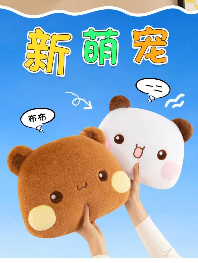 35/60/80cm Bubu Dudu Panda & Mitao Cat Plush Toys – Kawaii Plush Dolls & Pillow Gifts