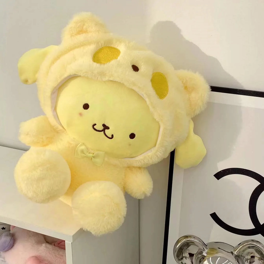 25cm Sanrio Plush Toys – Kuromi, My Melody & Cinnamoroll Soft Stuffed Dolls Pillow Gift