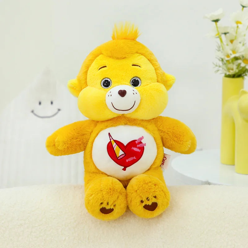 33cm Forest Plush Toys – Cute Cartoon Lion & Sheep Stuffed Dolls – Soft Sleeping Plush Pillow & Home Decoration