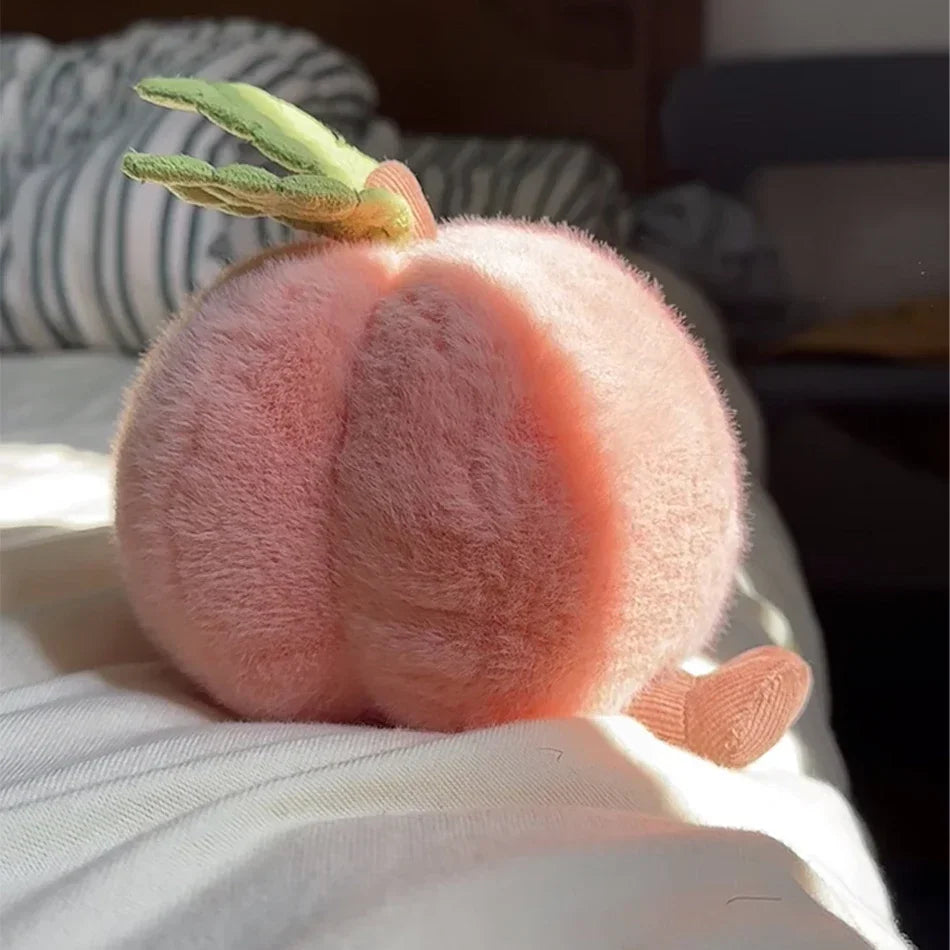 2025 Jellycat Fruit Plush Doll – Cute Peach, Pear & Cherry Plush Toys | Home Décor, Pet Toy & Birthday Gift