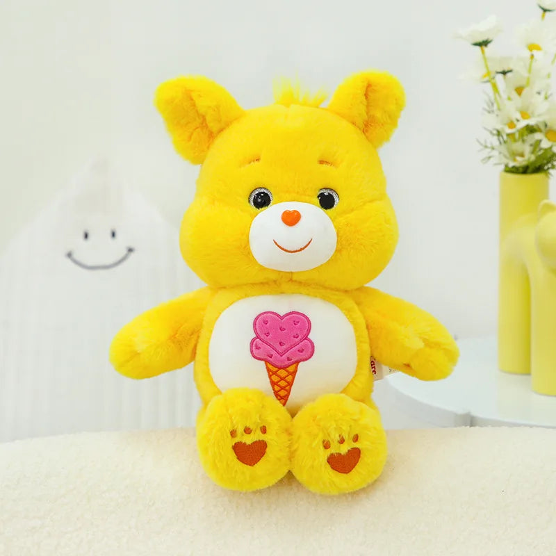 33cm Forest Plush Toys – Cute Cartoon Lion & Sheep Stuffed Dolls – Soft Sleeping Plush Pillow & Home Decoration