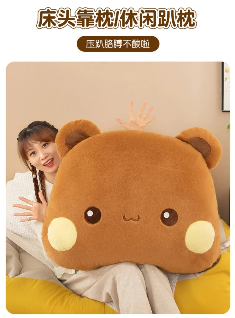 35/60/80cm Bubu Dudu Panda & Mitao Cat Plush Toys – Kawaii Plush Dolls & Pillow Gifts