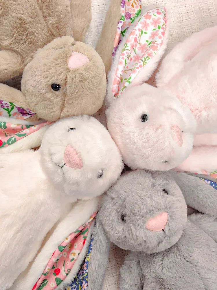 Jellycat Bonnie Rabbit Plush – Cute Bunny Doll with Floral Ears, Soft Stuffed Toy for Kids, Room Décor & Birthday Gifts