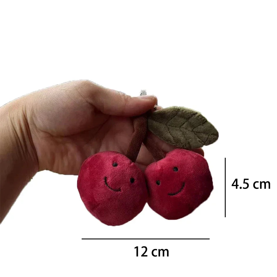 2025 Jellycat Fruit Plush Doll – Cute Peach, Pear & Cherry Plush Toys | Home Décor, Pet Toy & Birthday Gift