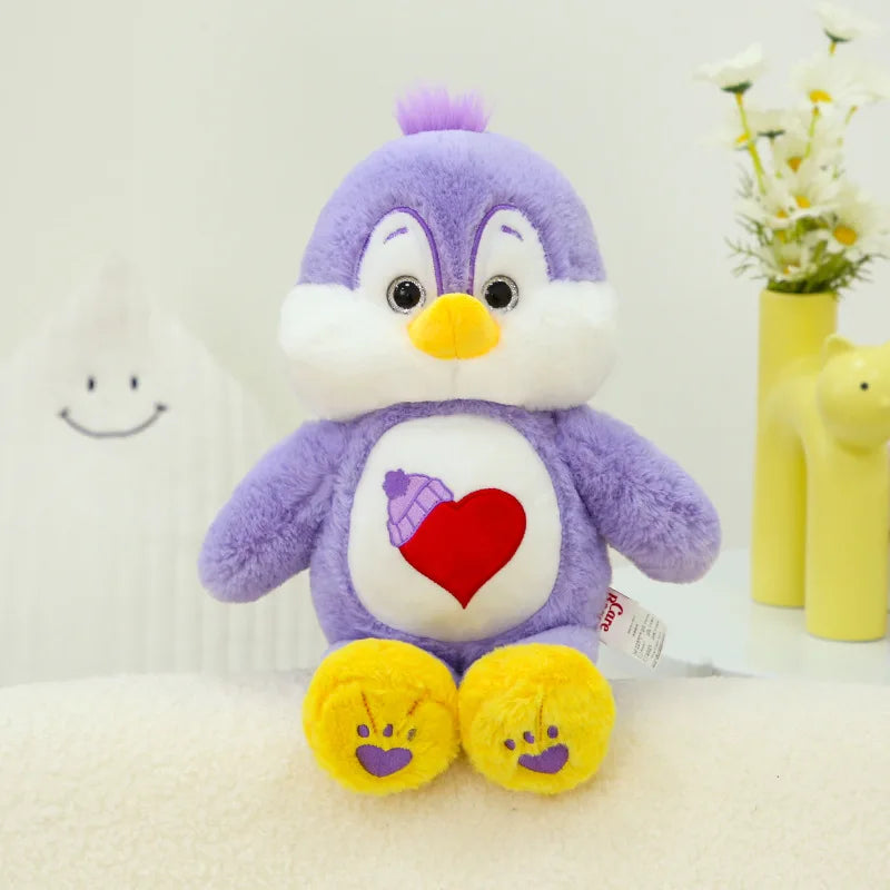 33cm Forest Plush Toys – Cute Cartoon Lion & Sheep Stuffed Dolls – Soft Sleeping Plush Pillow & Home Decoration